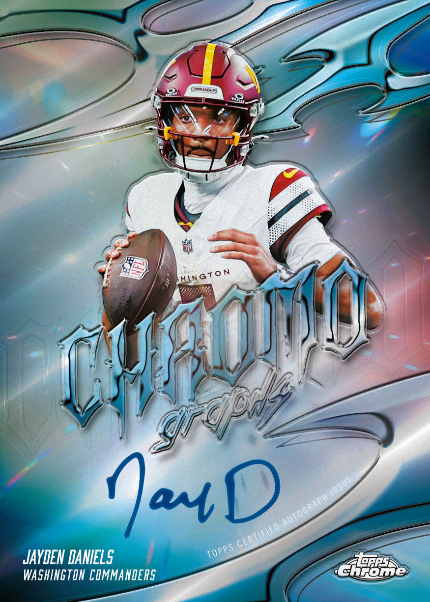 2025 Topps Chrome Football Jumbo Box
