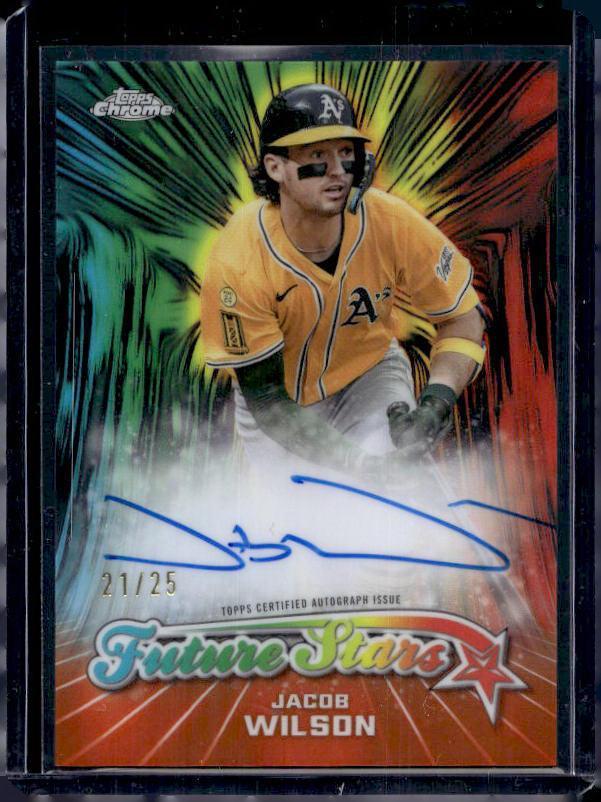 2026 Topps Chrome Jacob Wilson #FSA-JW Autograph /25