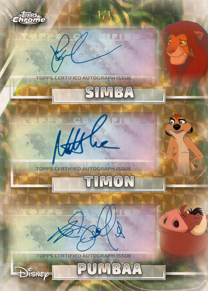 2026 Topps Chrome Disney Blaster Box