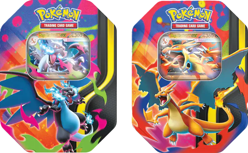 Pokemon Mega Charizard Tin