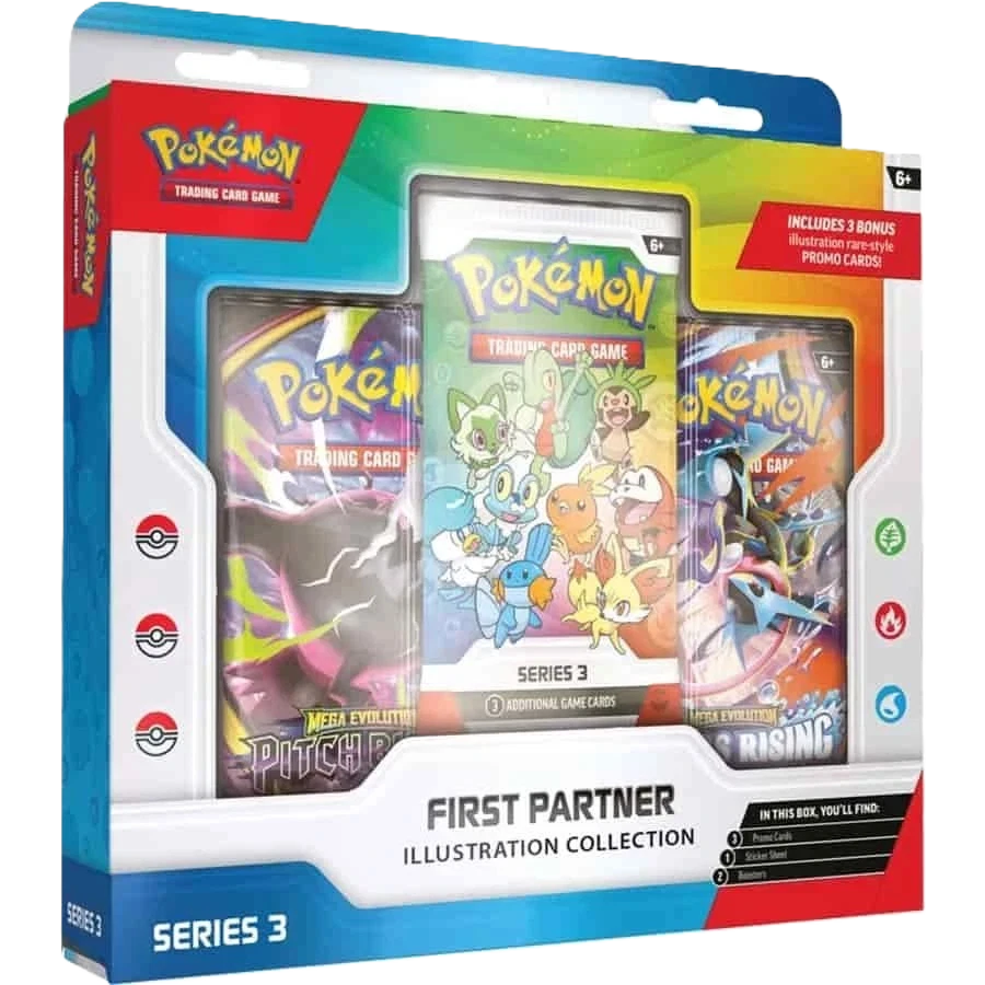 Pokemon First Partner Illustration Collection Series 3