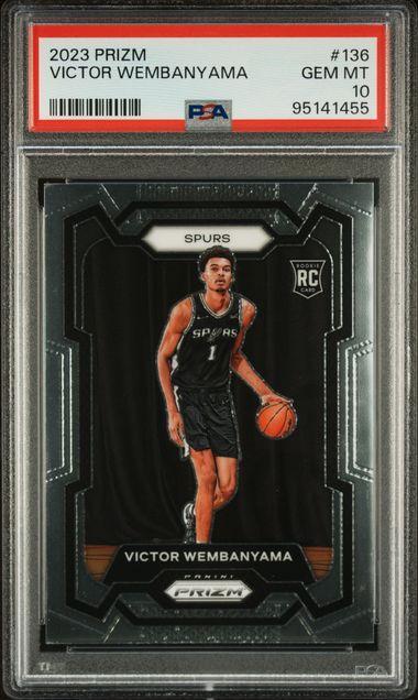 2023 Prizm Victor Wembanyama PSA 10