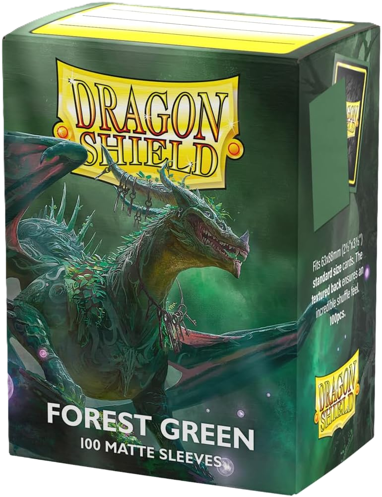 Dragon Shield Matte Sleeves Forest Green