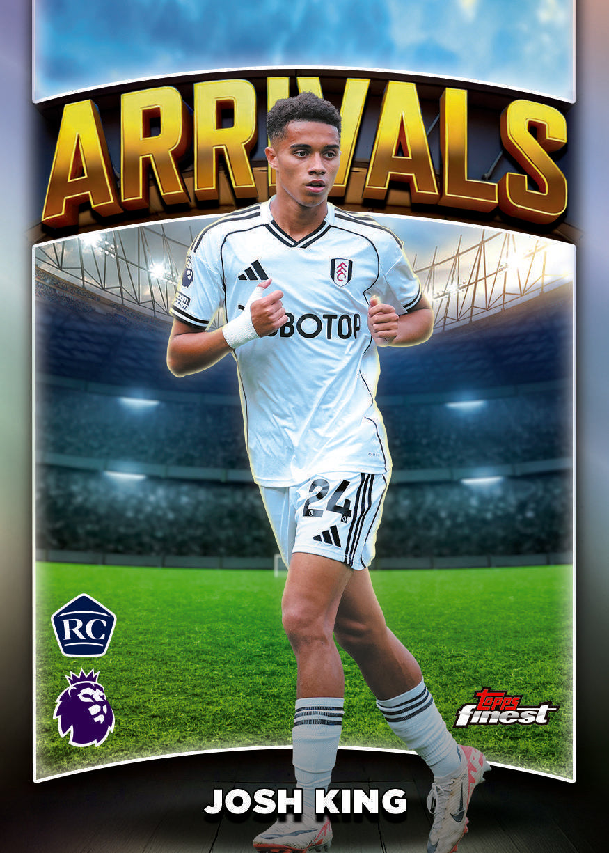 2026 Topps Finest Premier League Soccer Hobby Box