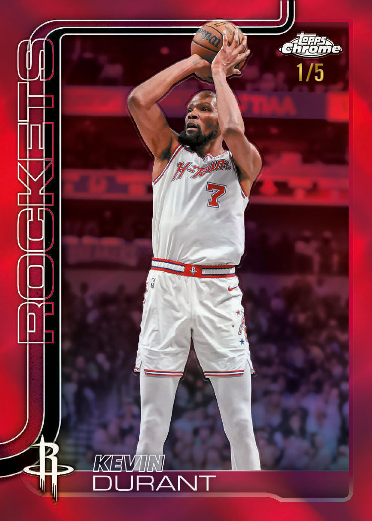 2025/26 Topps Chrome Update Series Basketball Mega Box