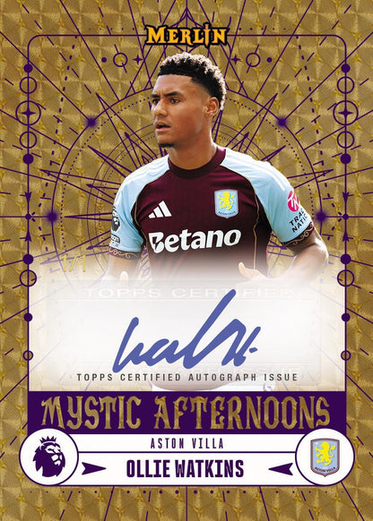 2026 Topps Merlin Premier League Soccer Hobby Box