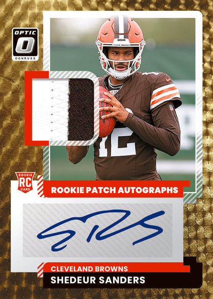 2025 Panini Donruss Optic Football Hobby Box