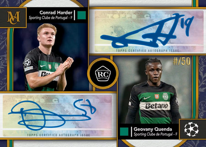 2024/25 Topps UEFA Club Competitions Museum Collection Soccer Hobby Box