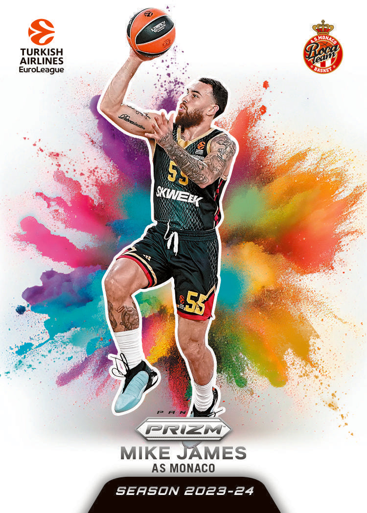 2023/24 Panini Prizm Euroleague Basketball Hobby Box