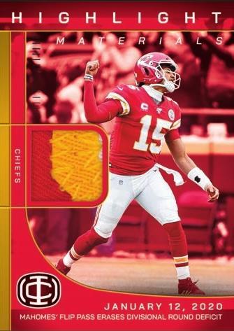 2025 Panini Authentically Mahomes Icon Collection Football Blaster Box