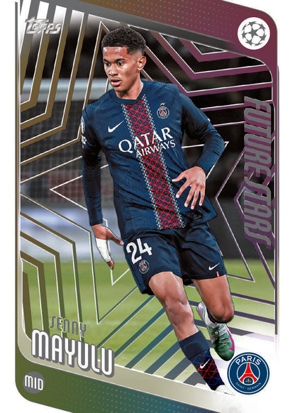 2025-26 Topps UEFA Club Competitions Soccer Hanger Box