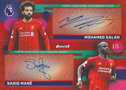 2026 Topps Finest Premier League Soccer Hobby Box