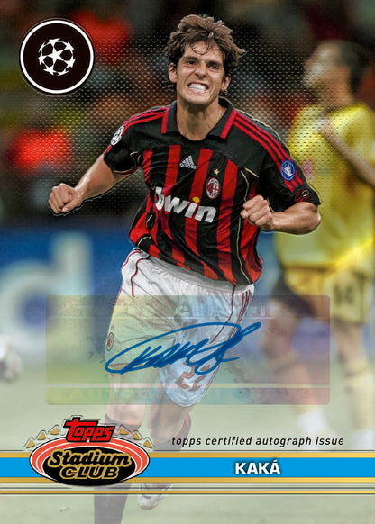 2023/24 Topps UEFA Club Competitions Stadium Club Chrome Soccer Hobby Box