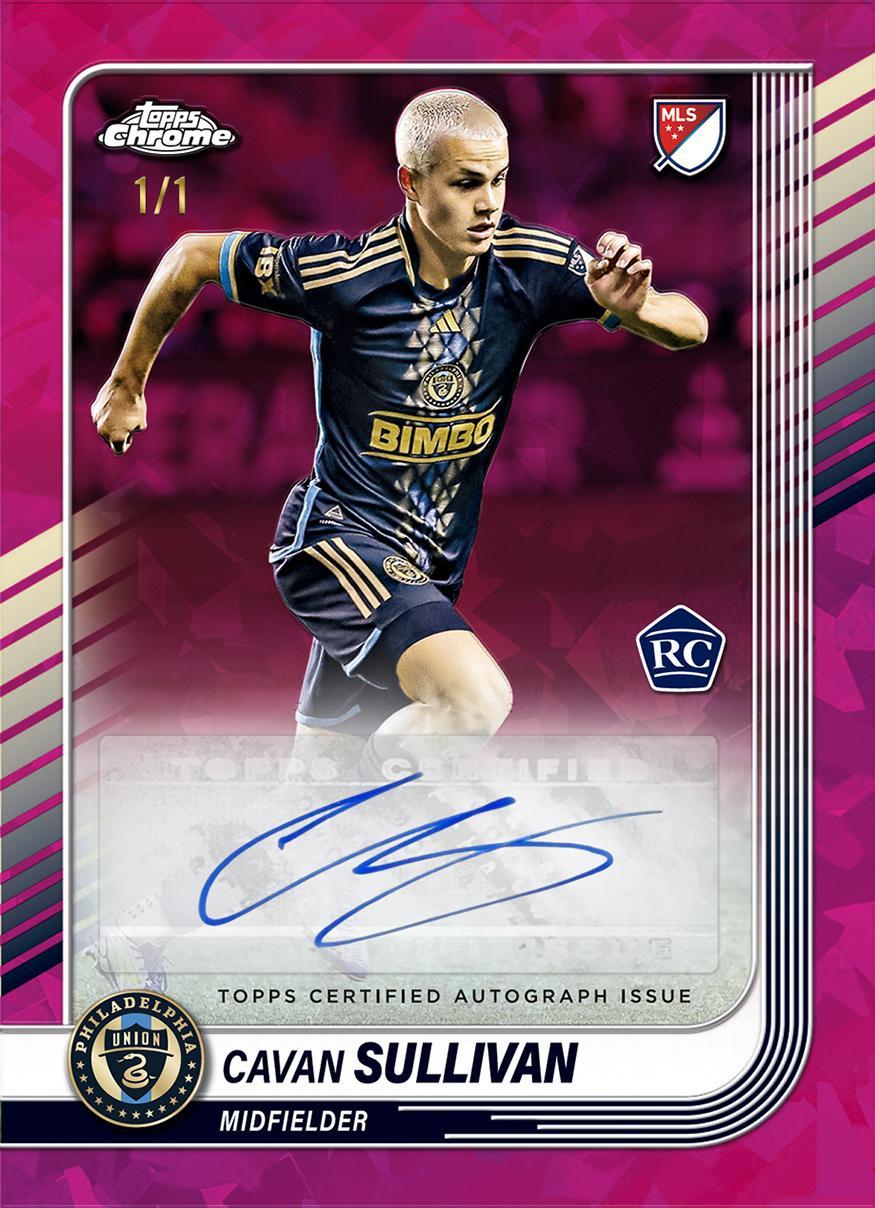 2025 Topps MLS Chrome Soccer Sapphire Edition Box