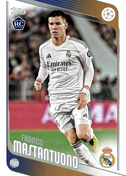 2025/26 Topps UEFA Club Competitions Soccer Spring Tin