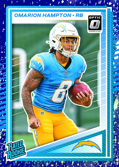 2025 Panini Donruss Optic Football 1st Off The Line FOTL Hobby