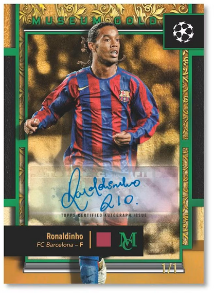 2024/25 Topps UEFA Club Competitions Museum Collection Soccer Hobby Box