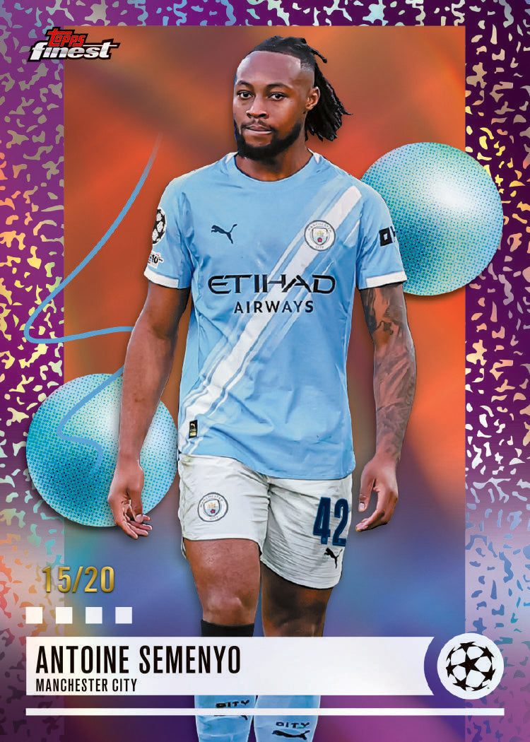 2025/26 Topps UEFA Club Competitions Finest Soccer Hobby Box