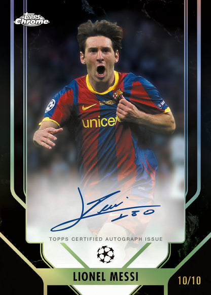 2025/26 Topps UEFA Club Competitions Chrome Soccer Blaster Box