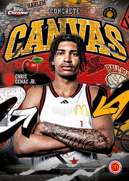 2025 Topps Chrome McDonald's All American Basketball Hobby Box