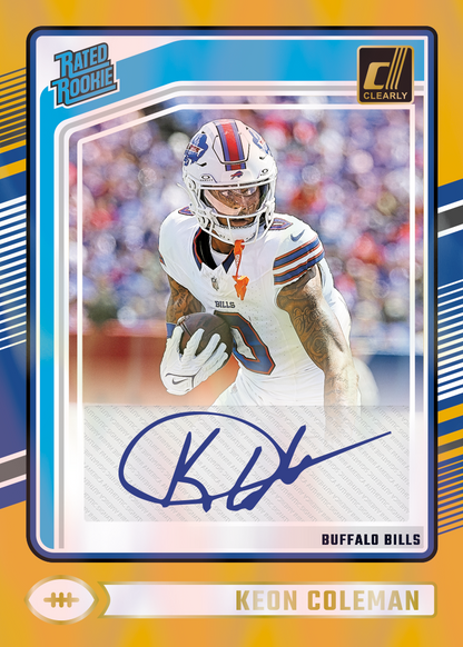 2024 Panini Clearly Donruss Football Hobby Box