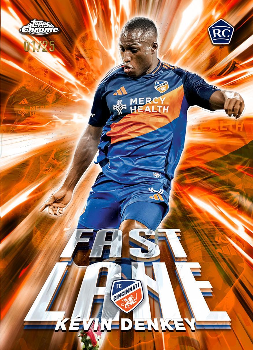 2025 Topps MLS Chrome Soccer Sapphire Edition Box