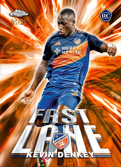 2025 Topps MLS Chrome Soccer Sapphire Edition Box