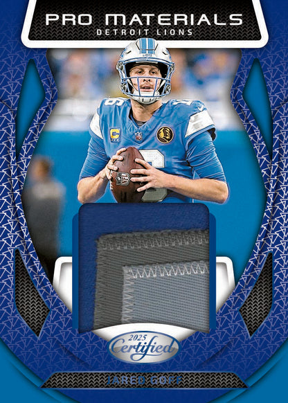 2025 Panini Certified Football Hobby Box