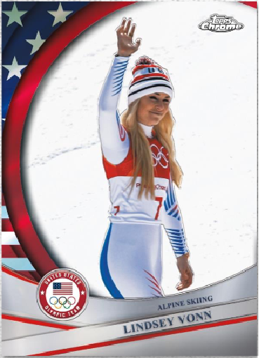 2026 Topps Chrome US Olympic & Paralympic Hopefuls Hobby Box