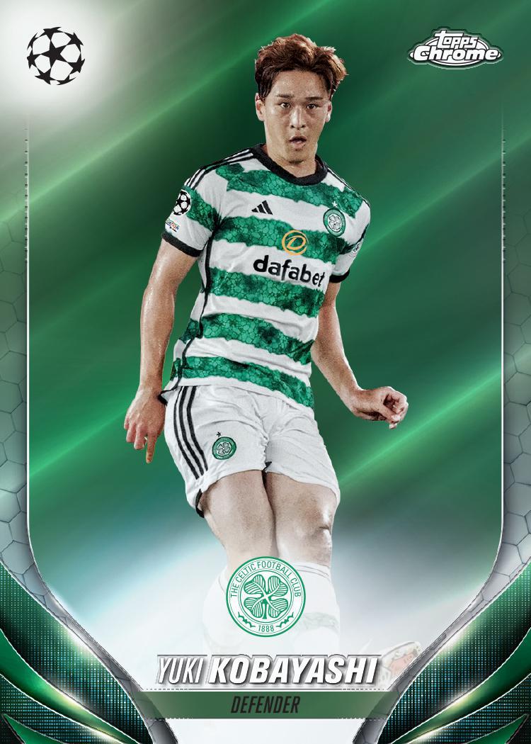 2023/24 Topps UEFA Club Competitions Chrome Soccer Jumbo Box