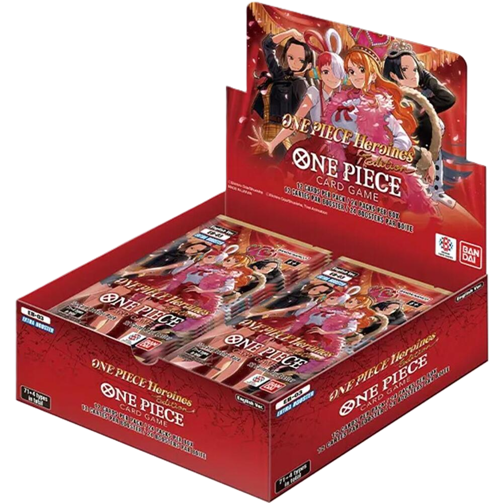 One Piece TCG Heroines Extra Booster Box - EB-03
