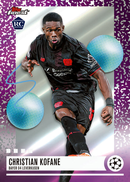 2025/26 Topps UEFA Club Competitions Finest Soccer Hobby Box