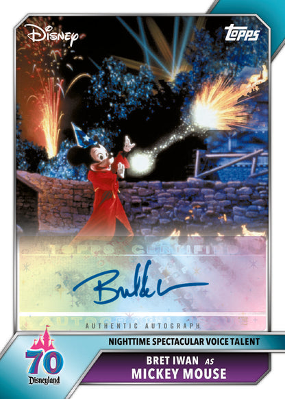 2025 Topps Disneyland 70th Anniversary Hobby Box