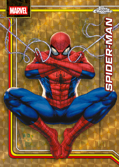 2026 Topps Marvel Comics Chrome Mega Box