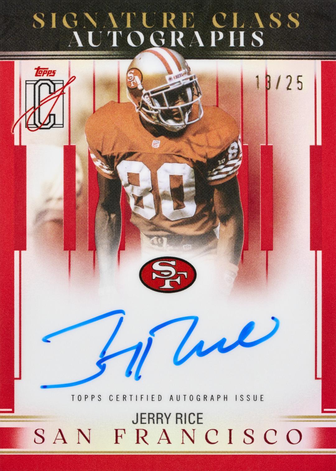 2025 Topps Signature Class Football Mega Box
