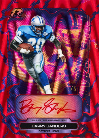 2025 Topps Resurgence Football Delight Box