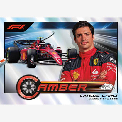 2023 Topps F1 Chrome Formula 1 Racing Hobby 12 Box Case