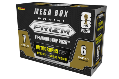 2026 Panini Prizm World Cup Soccer Hobby Mega Box