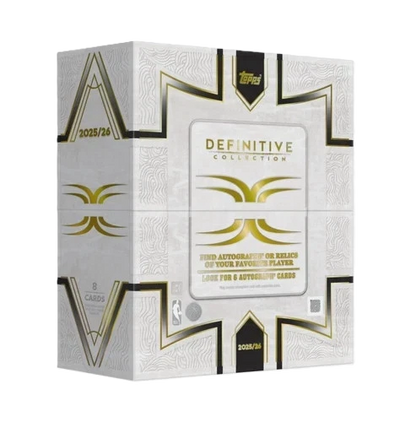 2025/26 Topps Definitive Basketball Hobby 2 Box Case