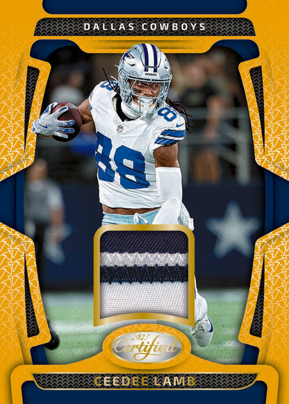 2025 Panini Certified Football Hobby Box