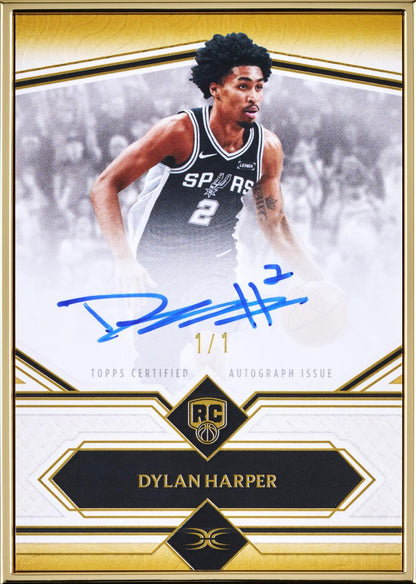 2025/26 Topps Definitive Basketball Hobby 2 Box Case