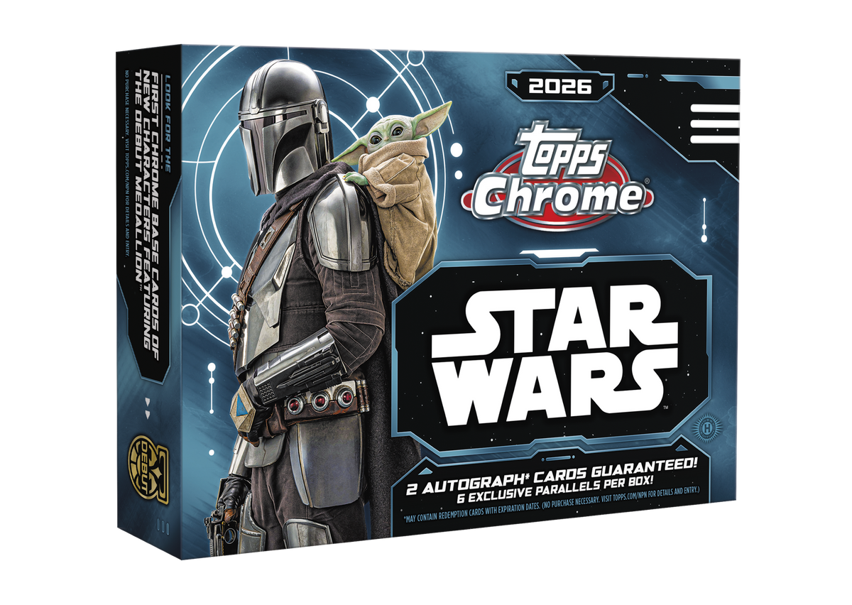 2026 Topps Star Wars Chrome Delight Box