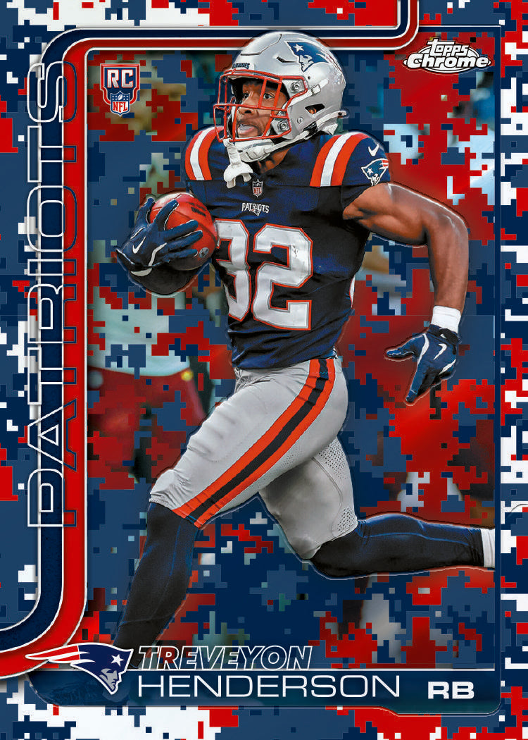2025 Topps Chrome Football Jumbo Box
