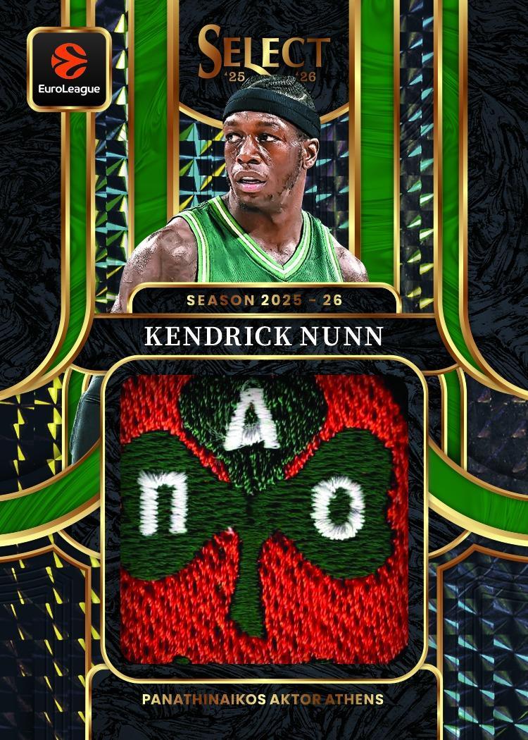 2025/26 Panini Select EuroLeague Basketball Hobby Box