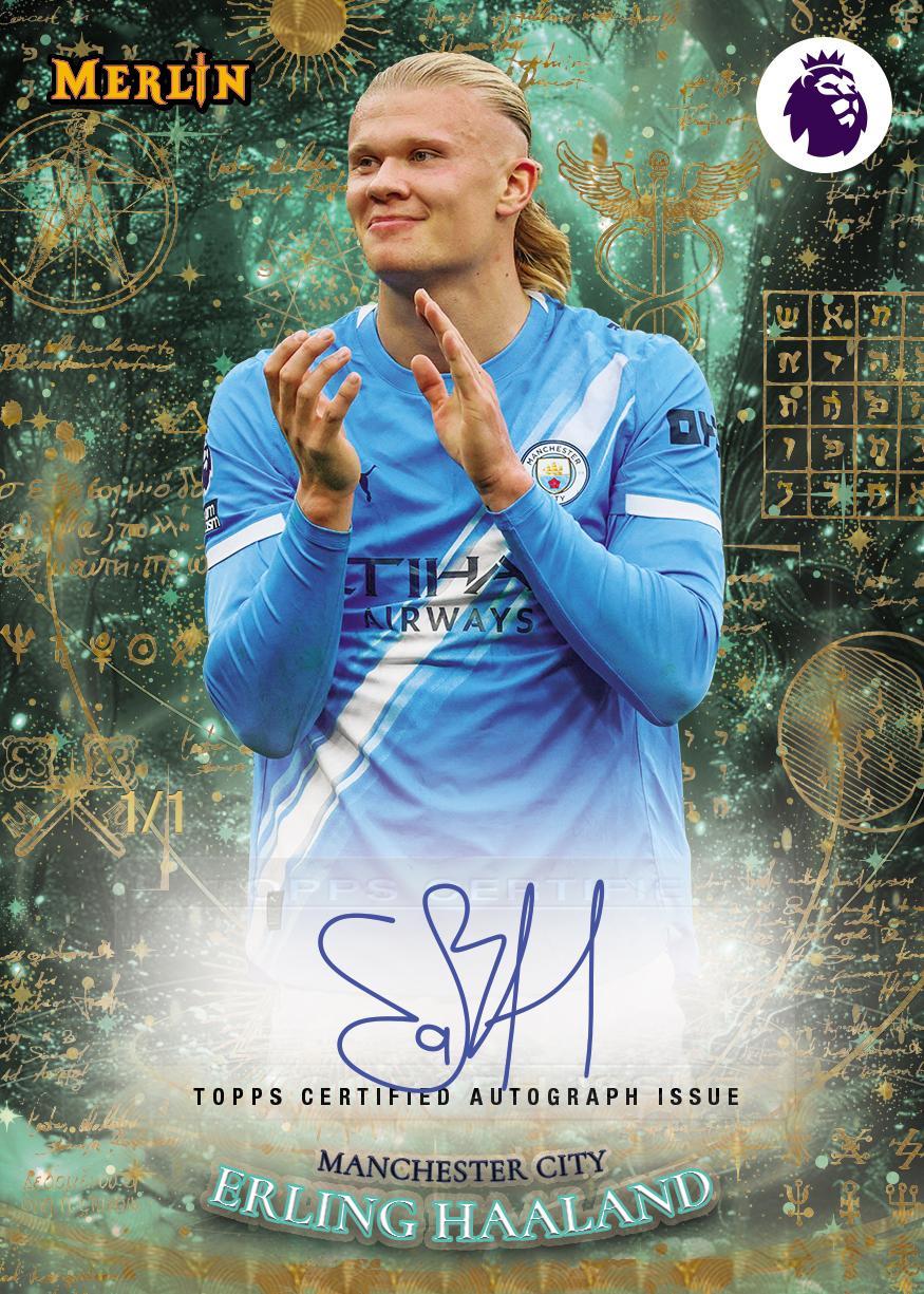 2026 Topps Merlin Premier League Soccer Blaster Box