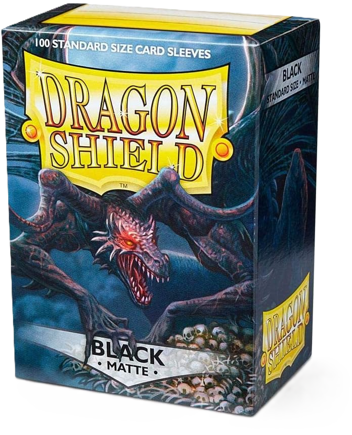 Dragon Shield Matte Sleeves Black