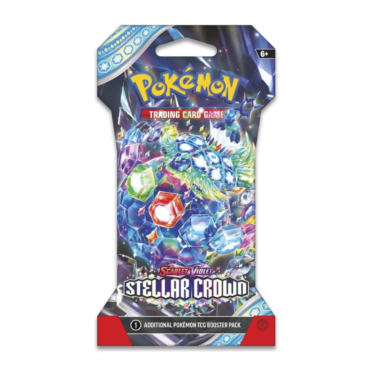 Pokemon Scarlet & Violet Stellar Crown Sleeved Booster