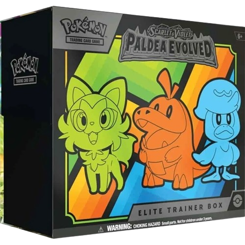 Pokémon Paldea Evolved Elte Trainer Box