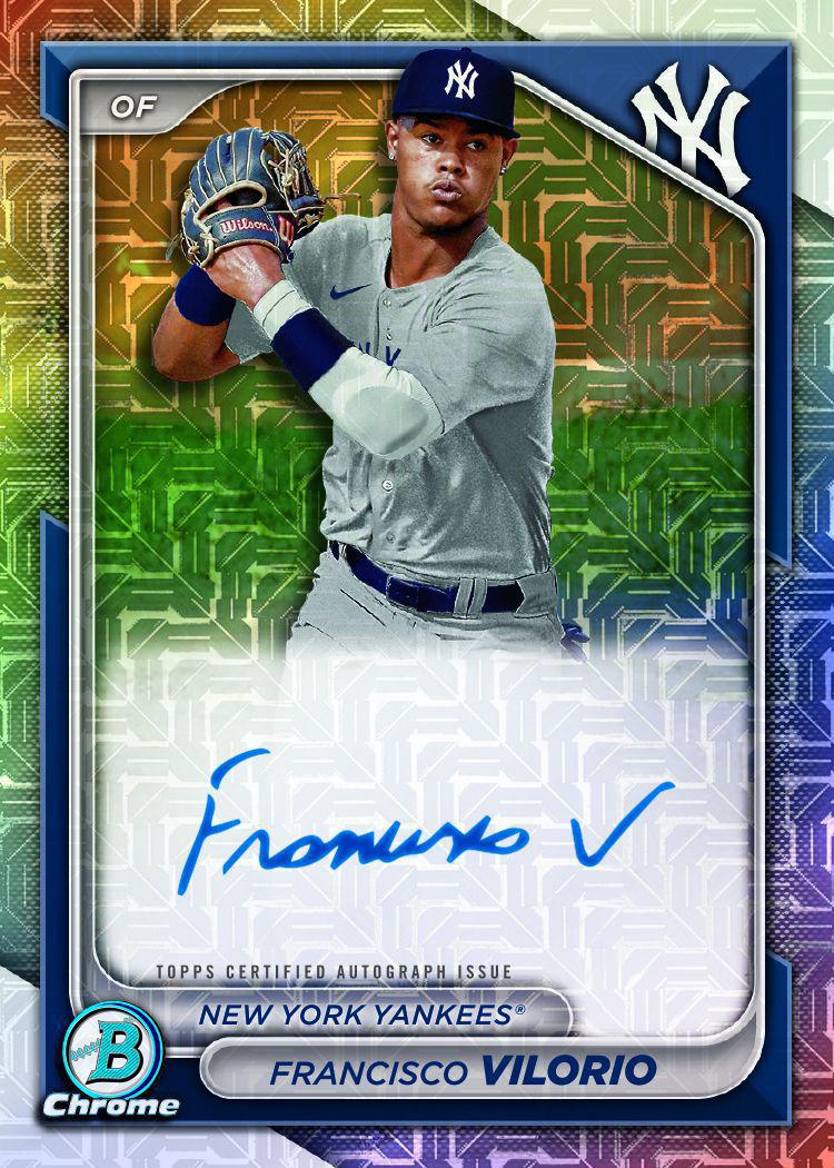 2024 Bowman Chrome Baseball Mega Box