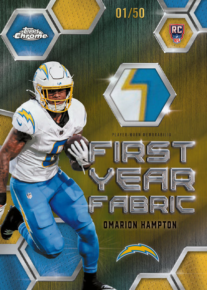 2025 Topps Chrome Football Mega Box
